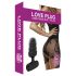 Plug do Amor - mini vibrador anal (preto)