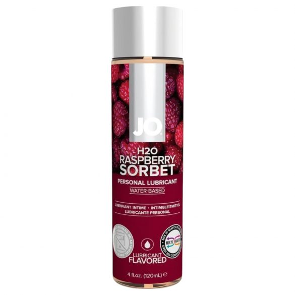 JO H2O sorbet framboesa - lubrificante à base de água (120ml)