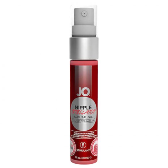 System JO - Gel Excitante para Mamilos - Morango (30 ml)