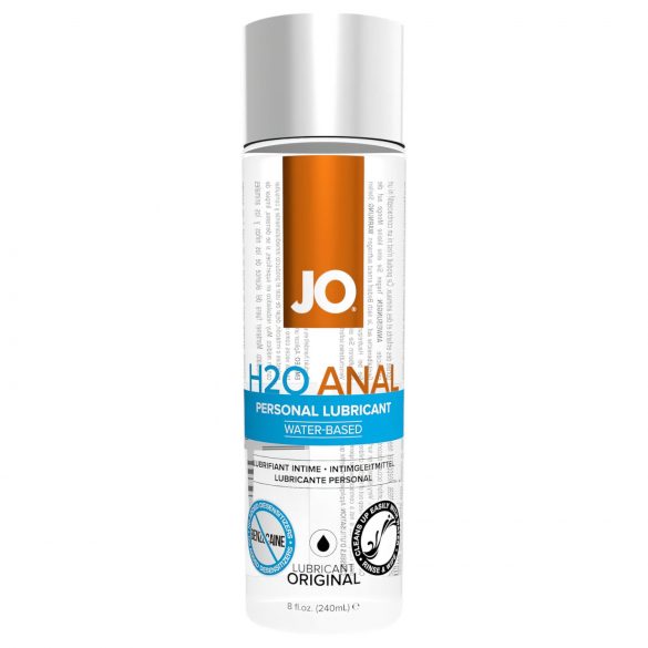 Lubrificante Anal Original JO H2O - à base de água (240 ml)