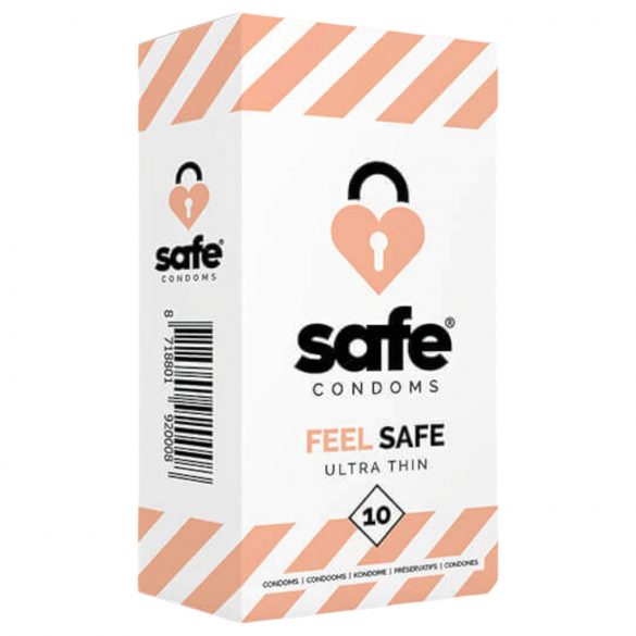 SAFE Feel Safe - preservativo fino (10 unid.)