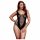 BACI Plus Size - Body sexy de rede - preto (XL-XXL)