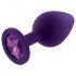 Rianne - Conjunto de 3 plugs anais de silicone (roxo)