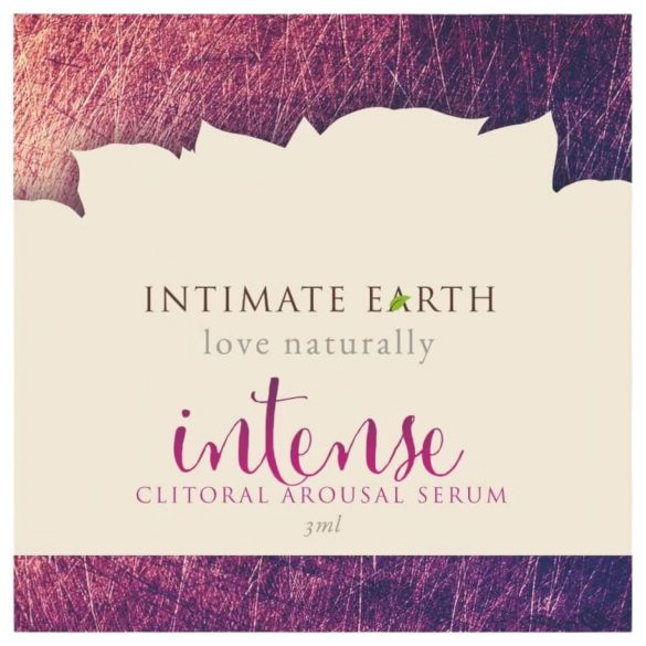 Intimate Earth Intense - Gel íntimo feminino (3ml)