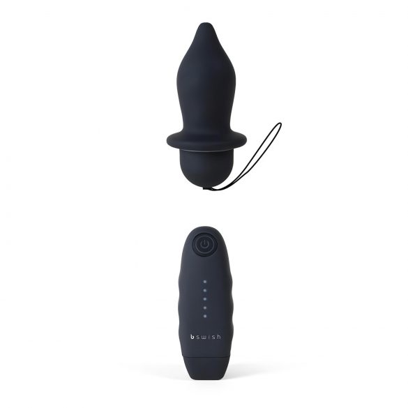 B SWISH Bfilled Classic - Vibrador anal sem fio (preto)