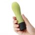 TENGA Iroha Zen - Vibrador verde de silicone ultra macio