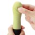 TENGA Iroha Zen - Vibrador verde de silicone ultra macio