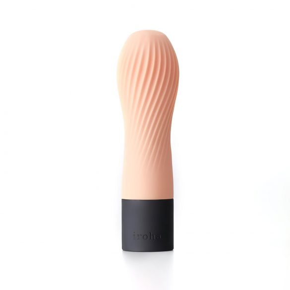 TENGA Iroha Zen - Vibrador super macio de silicone (pêssego)