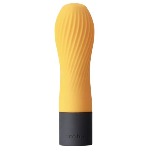 TENGA Iroha Zen - Vibrador super macio de silicone (amarelo)