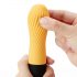 TENGA Iroha Zen - Vibrador super macio de silicone (amarelo)