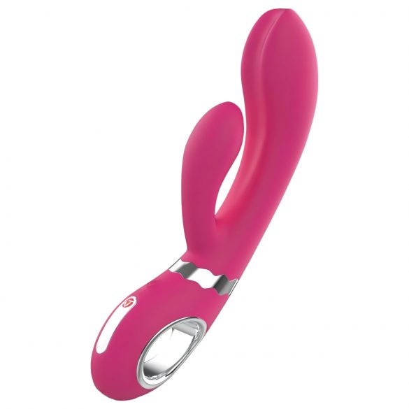 Vibrador G-ponto c/ braço clitoriano Nomi Tang (rosa)