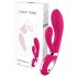 Vibrador G-ponto c/ braço clitoriano Nomi Tang (rosa)