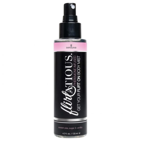 Sensuva Flirtatious - Spray corporal com feromônio de baunilha (125ml)