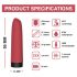 Magic Motion Awaken - vibrador mini inteligente, recarregável (vermelho)