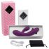 Vibrador G-spot recarregável – FeelzToys Lea (malva)