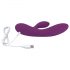 Vibrador G-spot recarregável – FeelzToys Lea (malva)