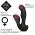 FeelzToys Jamba Preto - Vibrador Anal com Aquecimento e Controle Remoto