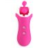 FEELZTOYS Clitella - vibrador oral giratório recarregável (rosa)