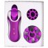 FEELZTOYS Clitella - recarregável, rotativo, vibrador oral (roxo)