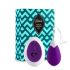 FEELZTOYS Anna - Ovo vibratório roxo com controle remoto recarregável