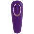 Satisfyer Duplo Clássico - vibrador à prova d'água para casal (roxo)