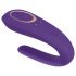 Satisfyer Duplo Clássico - vibrador à prova d'água para casal (roxo)