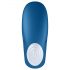 Satisfyer Double Whale - Vibrador para casais com dois motores (azul)