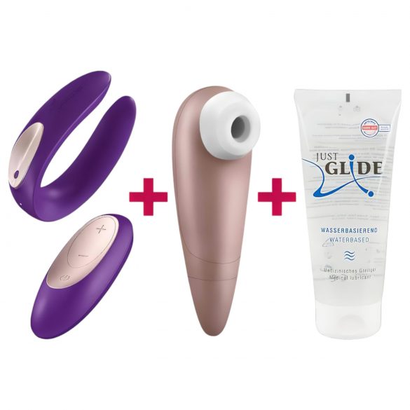 Pacote Satisfyer 3 em 1: Vibradores para Casais