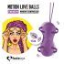 FEELZTOYS Twisty - Ovo vibratório giratório (roxo)