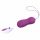 FEELZTOYS Foxy - ovo vibratório à prova d'água (roxo)