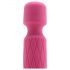 Bodywand Luxe - vibromassajador mini recarregável (rosa escuro)