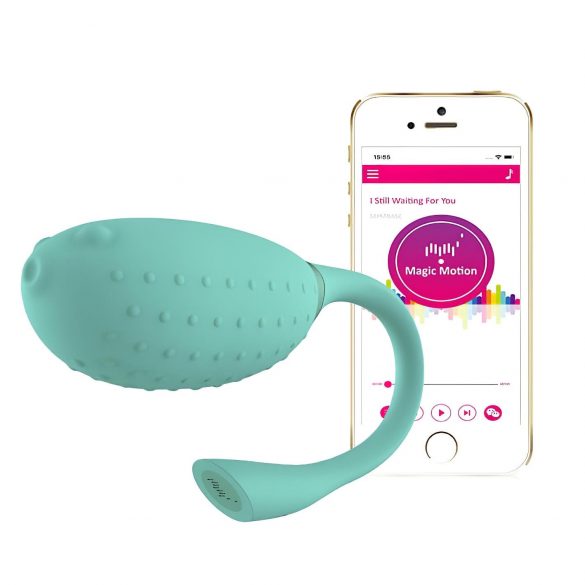 Magic Motion Fugu - Ovo vibrador inteligente (verde)