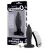 Plug Vibrador Ruidoso - Controle Rádio (Preto)