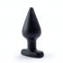 Plug XL Gritante - Vibrador Anal Preto