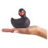 Duckie 2.0 - Vibrador de Pato Preto à Prova d'Água