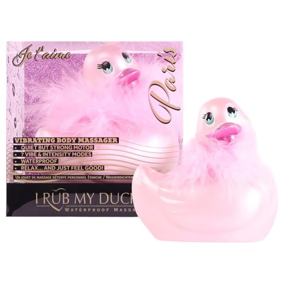 My Duckie Paris 2.0 - Vibrador em forma de pato (rosa) à prova d'água