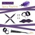 RS Soiree Kinky Me Softly - Kit de Bondage em Roxo (7 peças)