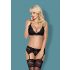 Conjunto Obsessive 810-SEG-1 - Renda Sexy (Preto)