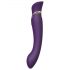 ZALO Queen - Vibrador G-spot e clitório com ondas de impulso (roxo)