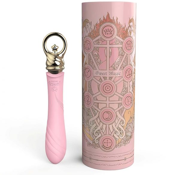 Vibrador de luxo aquecido ZALO Courage - G-spot rosa recarregável