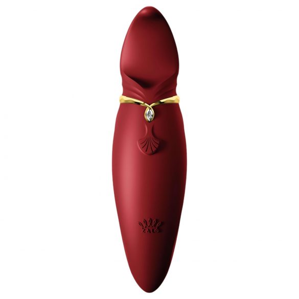 ZALO Hero - Vibrador recarregável à prova d'água (vermelho)