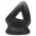 OXBALLS Tri-Squeeze - anel peniano (preto)