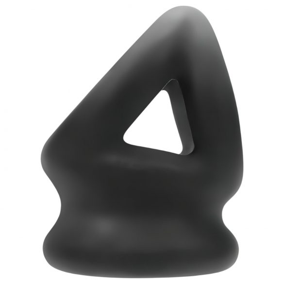 OXBALLS Tri-Squeeze - anel peniano (preto)