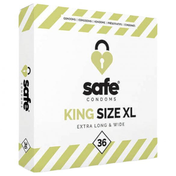 SAFE King Size XL - preservativos extragrandes (36 unid.)