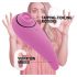 FEELZTOYS Femmegasm - Vibrador 2em1 clitorial recarregável (rosa)