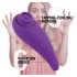 Femmegasm 2-em-1 Vibrador Clitóris Roxo - Recargável