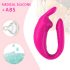 Aixiasia Hera - Vibrador dupla, recarregável e remoto (rosa)