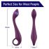 Aixiasia Lotty - vibrador G-spot recarregável (roxo)