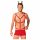 Obsessive Mr. Reindy - Men's Reindeer Costume (3-Piece) - Red  - L/XL