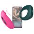 Conjunto vibrador casal Magic Motion (pink-verde)